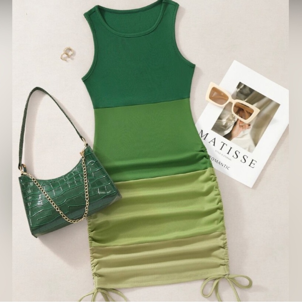 Green dress